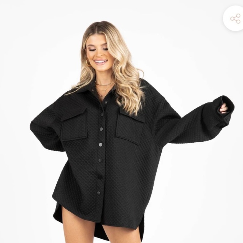 ISO SAVAGE NOT SORRY QUILTED JACKET